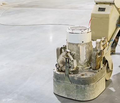 惠展環保混凝土地坪研磨服務施工實況