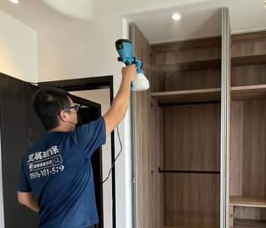 惠展環保除甲醛工程服務施工實況